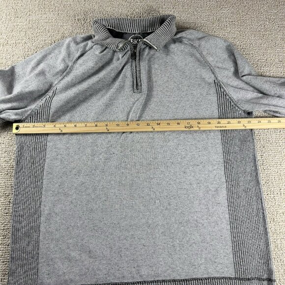 BKE Athletic Fit 1/4 Zip Sweater Gray Men’s Size XL - Picture 5 of 7